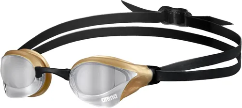 Arena Gafas de natación de carreras unisex Cobra Core Swipe antivaho para hombres y mujeres con lente de policarbonato con espejo/sin espejo