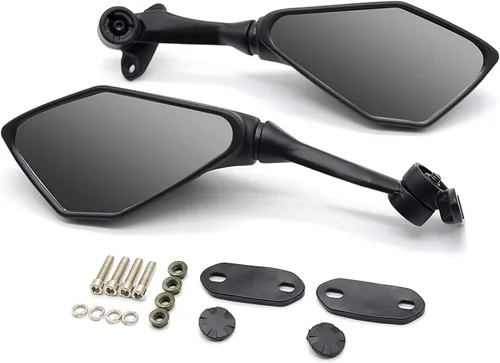 Mamiko Retrovisores de motocicleta compatibles con Kawasaki Ninja 400/2011-2018 Ninja 250 ZX 6R 636 650 300R EX300 ABS repuesto Kawasaki 1