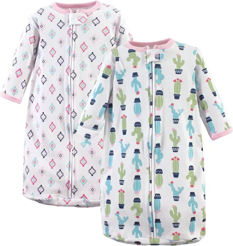 Miniatura 30 de Hudson Baby Saco de dormir unisex de algodón con manga larga para bebé, saco, manta Toile