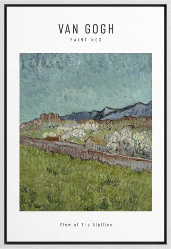 Miniatura 13 de SIGNWIN Lienzo enmarcado para pared, diseño de Vincent Van Gogh, un par de amantes, naturaleza, ilustraciones de área silvestre, bellas artes