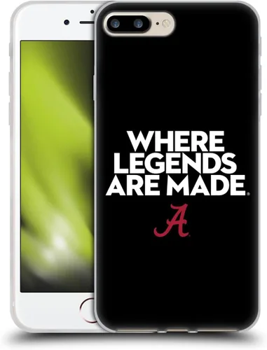 Miniatura 412 de Head Case Designs Funda de gel suave con licencia oficial de la Universidad de Alabama UA Collage compatible con Apple iPhone 13 Pro Max