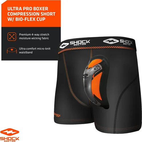 Miniatura 2 de Shock Doctor Men's Boxer Shorts