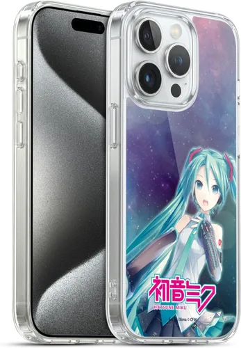 Miniatura 124 de Head Case Designs Licencia Oficial Hatsune Miku Gráficos Lindos Carcasa de Gel [Protección de Grado Militar] Compatible con Apple iPhone 7