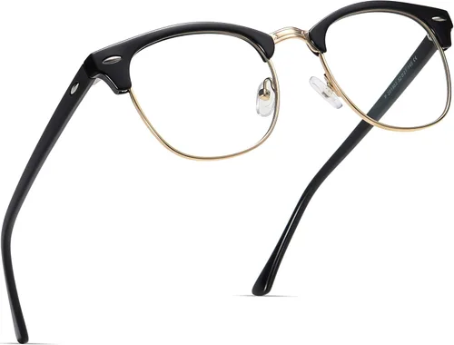 Miniatura 39 de Gafas de Luz Azul para Mujer/Hombre Gafas de Computadora de Luz Azul para Mujeres/Hombres A04-cristal marco plateado