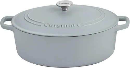 Miniatura 36 de Cuisinart Chef's Classic - Cacerola cubierta de hierro fundido esmaltado, redonda (Rojo Cardinal, 5 cuartos)