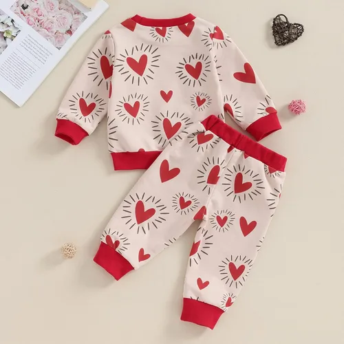 Miniatura 6 de FYBITBO 2 piezas de ropa de otoño e invierno para bebé niña, sudadera con capucha y pantalones de camuflaje, conjuntos de ropa