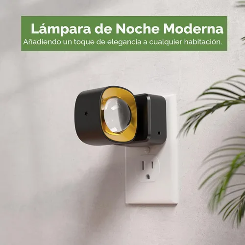 Miniatura 6 de L LOHAS LED Proyector de luz nocturna, luces nocturnas enchufables a la pared, 2000 K/3000 K/5000 K, luz nocturna de temperatura de color ajustable