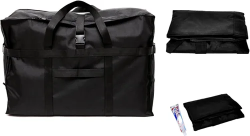 Miniatura 2 de Bolsa de viaje extra grande para equipaje a cuadros antirrobo, 28 pulgadas, 120 L