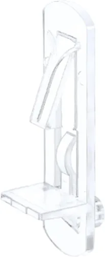 Miniatura 7 de Bitray Pinzas de bloqueo para estante, clips de soporte autobloqueantes para orificio de 0.272 in de diámetro y estante de 3/4 pulgadas, 50