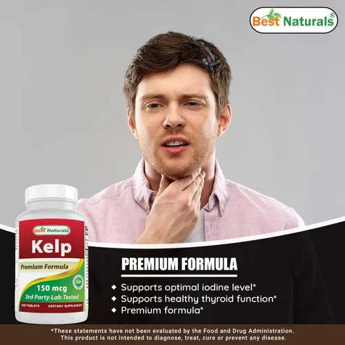 Miniatura 4 de Suplemento de algas 150 Mcg y selenio 200 mcg