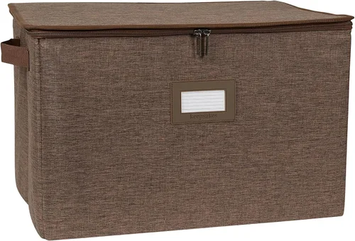 Miniatura 45 de Covermates Keepsakes - Juego de cajas de almacenamiento con cierre de cremallera, paquete de 3 cubos organizadores de poliéster resistente, diseño