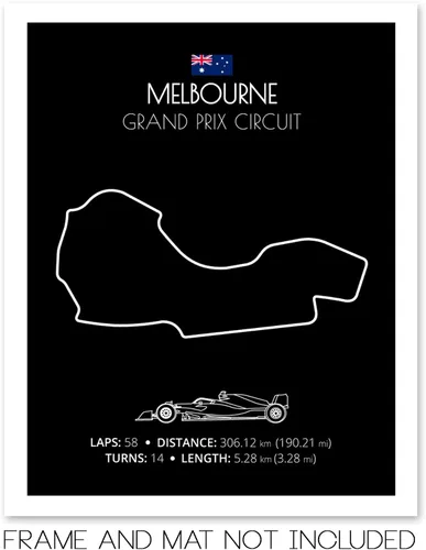 Miniatura 32 de Custom Car Posters Póster hecho a mano compatible con Autodromo Enzo e Dino Ferrari (Imola, Italia), póster de pista de carreras diseñado