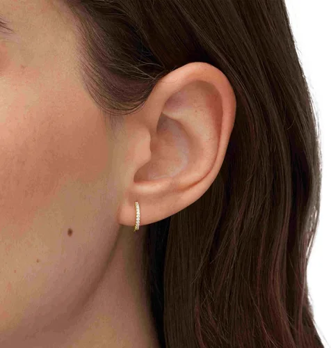 Miniatura 2 de Fossil Pendientes de acero inoxidable plateado para mujer