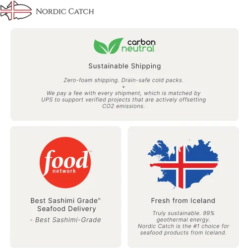 Miniatura 6 de Nordic Catch Golosinas de pescado liofilizado para mascotas de Islandia – Bocadillos puros de mariscos naturales para perros, gatos y otras mascotas