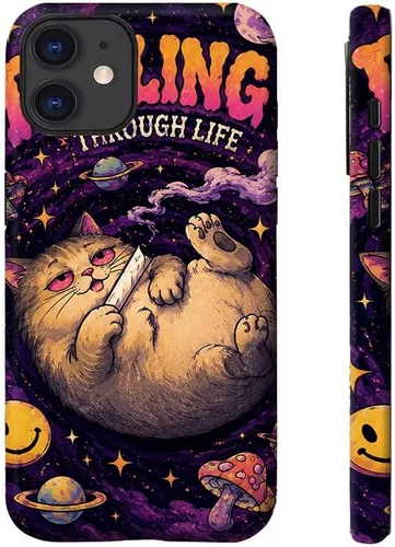 Miniatura 12 de Funda de teléfono gótico con calavera para iPhone 17, 16, 15, 14, 13, 12, 11 Pro/Pro Max/Plus/Air/mini 7 8 SE, diseño estético oscuro vintage, Skull