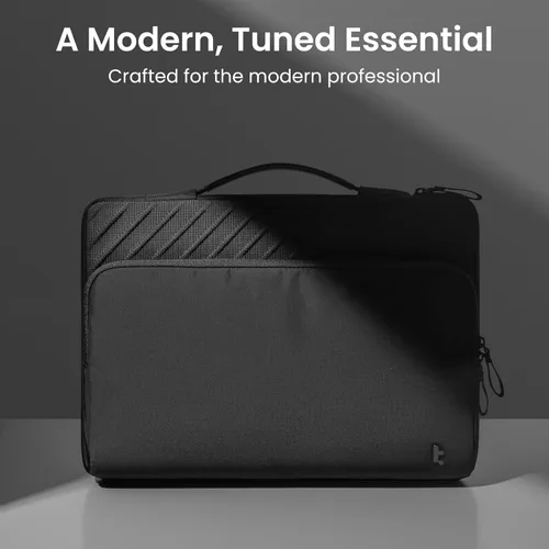 Miniatura 8 de tomtoc Estuche protector 360 para portátil de 13 pulgadas para el nuevo Surface Pro 11th, Copilot+PC 2024, Surface Pro 10/9/8/X con teclado Negro