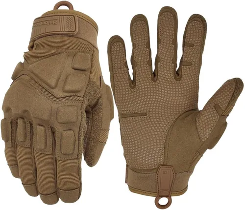 Miniatura 20 de Seibertron Guantes S.O.L.A.G para deportes al aire libre resistentes al agua con dedo completo y pantalla táctil, para adultos y jóvenes Negro-1/2