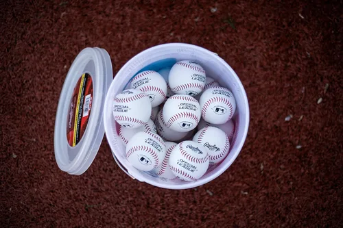 Miniatura 5 de Rawlings Pelotas de béisbol de uso recreativo de la liga oficial Para jóvenes/8U OLB3 Cúbeta 24