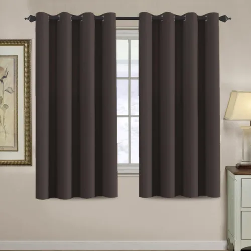 Miniatura 22 de H.VERSAILTEX - Cortinas blackout con aislamiento térmico y ojales en la parte superior, para patios, puertas correderas y división de habitaciones