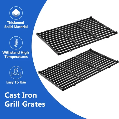 Miniatura 6 de Piezas de repuesto para rejillas Weber Spirit 300 Series Grill Grate Spirit E-310 E-330 S-315 Spirit II E-310 Plata B/C Oro B/C Spirit 700 Rejilla