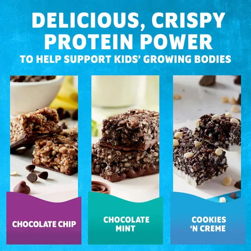 Miniatura 4 de Clif Kid Zbar Protein Barras de granola, orgánicas, sin OMG, aperitivo para lonchera, variado, barras de 1.27 onzas, 30