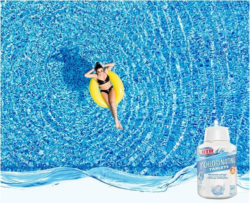 Miniatura 4 de HTH 42007 - Tabletas de cloro para piscina, de 1 pulgada, 2.2 kg, Nuevo empaque