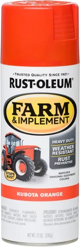 Miniatura 58 de Rust-Oleum 280131-6PK Pintura en aerosol para granjas e implementos, 12 onzas líquidas, color azul Ford, paquete de 6 Ford azul