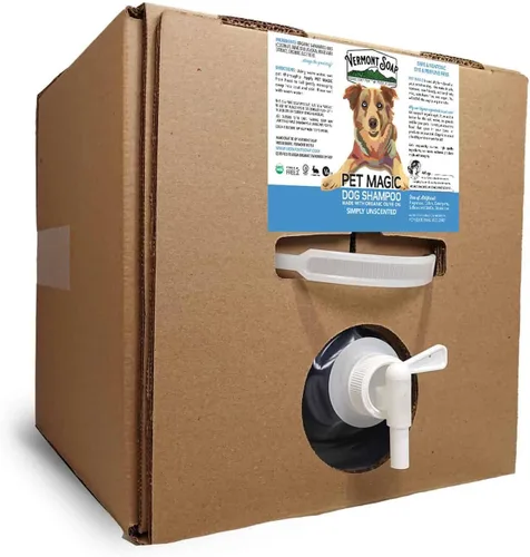Miniatura 12 de VERMONT SOAP Champú orgánico para mascotas, infundido con aceite de oliva orgánico y natural, champú para perros de coco y aloe vera para pieles