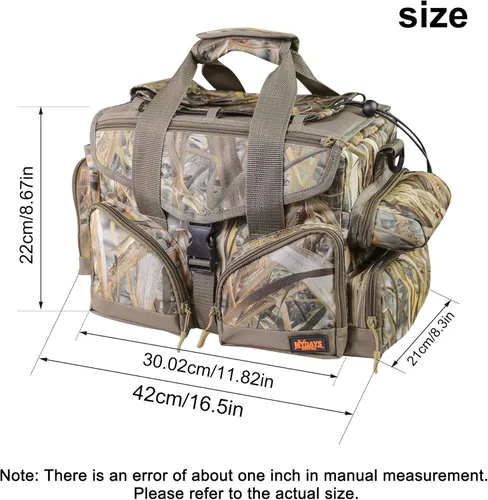 Miniatura 2 de MYDAYS Bolsa ciega de caza, bolsa de lona flotante para caza de patos, aves acuáticas, paloma, Camo, Táctica