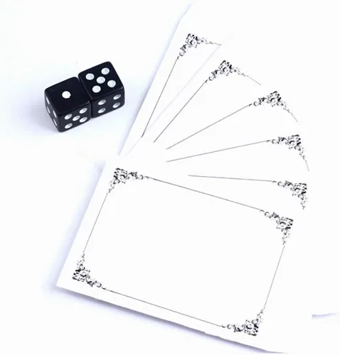Miniatura 6 de Enjoyer Trucos de magia Rusia Dados Deluxe Forzando Dados Mago Props Close Up Metalismo Magic Gimmick Comedia Juguetes clásicos