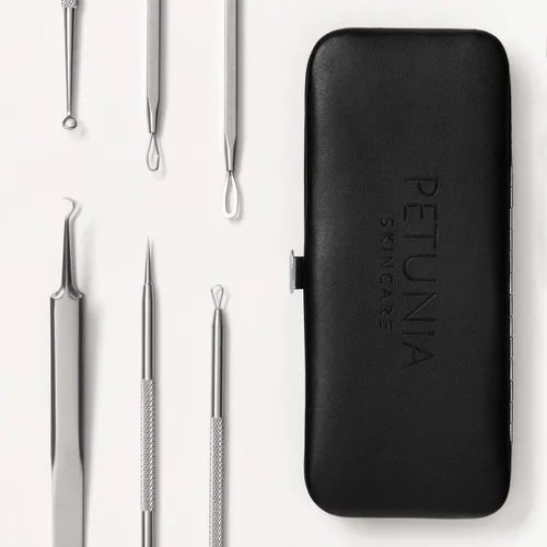 Miniatura 4 de Petunia Skincare 5 piezas removedoras de puntos negros y acné Trata específicamente imperfecciones, barros, espinillos y puntos blancos Incluye caja