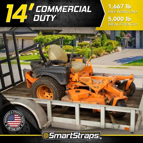 Miniatura 2 de SmartStraps 1956 14' Correas de carraca CamoX de 14 pies con tejido de camuflaje (5,000 lb)