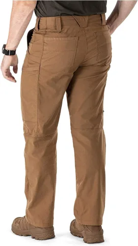 Miniatura 6 de Pantalón de trabajo 5.11 Apex, táctico, estilo cargo, tejido elástico Flex-Tac, reforzado, acabado de teflón, estilo 74434