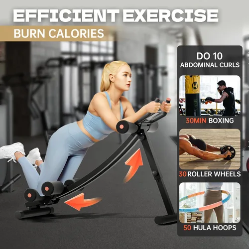 Miniatura 5 de Ab machine, AB trainer machine,workout equipment for Home Gym Strength Training, Ab workout equipment, AB machine for stomach workout, Foldable