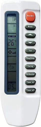 Miniatura 3 de Mando a distancia de repuesto adecuado para MIDEA KOMECO Tornado Westpoint R71A/E R71/E R71A/CE R71/CE Comfort Breeze Slip Unit Ventana montado