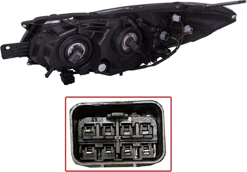 Miniatura 2 de HEADLIGHTSDEPOT Faro delantero compatible con Subaru Impreza XV Crosstrek 2012-2014 Conjunto de faro delantero derecho del lado del pasajero