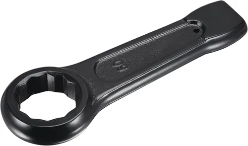 Miniatura 9 de uxcell Llave tipo anillo de extremo de caja de 0.866 in, herramienta de mano de llave de cabeza única de acero de alta resistencia