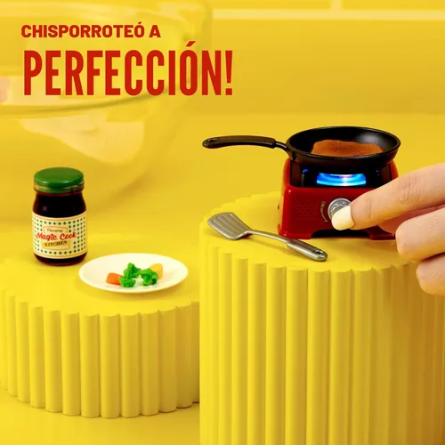 Miniatura 2 de Mini Brands ZURU - Cápsula de cocina mágica Really Works serie 1 para hacer pasta y bistec con sartén, aparatos de cocina en miniatura que funcionan