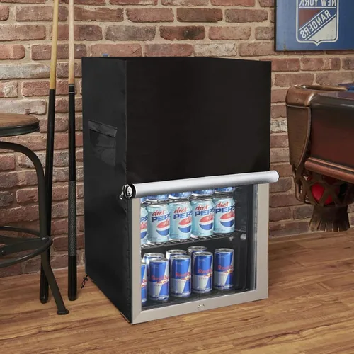 Miniatura 7 de Cubierta para refrigerador y enfriador de bebidas para la mayoría de minineveras de cerveza o vino de 3.2 pies cúbicos, impermeable, a prueba