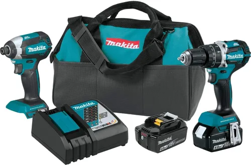 Miniatura 2 de Makita XT269M 18V LXT Litio-Ion Brushless Inalámbrico 2-Pc. Kit combinado (4.0Ah) con XPH12Z 18V LXT Litio-Ion Compacto Sin Escobillas Inalámbrico
