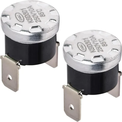 BlueStars 661566 - Termostato de límite alto para lavavajillas, compatible con lavavajillas Whirlpool Kenmore KitchenAid Amana Maytag, sustituye a