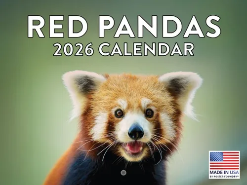 Miniatura 17 de Calendario alpaca 2026, calendario mensual de pared de 12 meses Hecho en Estados Unidos.