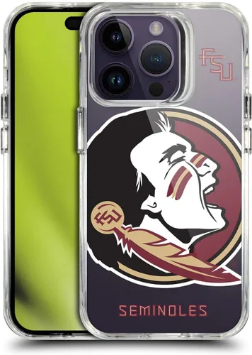 Miniatura 289 de Head Case Designs Funda de gel suave FSU Seminoles de la Universidad Estatal de Florida con licencia oficial compatible con Apple iPhone 13 Pro Max