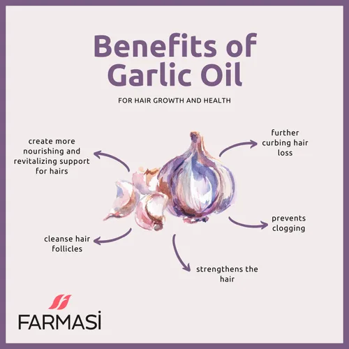 Miniatura 3 de FARMASI Dr. C. Aceite de ajo vitalizante de atún, aceite para el crecimiento del cabello para un cabello más grueso, más largo y más saludable