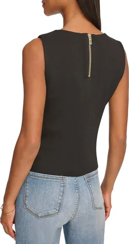 Miniatura 3 de Karl Lagerfeld Paris Blusa deportiva sin mangas para mujer