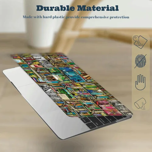 Miniatura 4 de Funda protectora de plástico para MacBook Air de 11 pulgadas 2015-2010 modelo A1465 A1370, funda protectora de plástico para portátil y cubierta