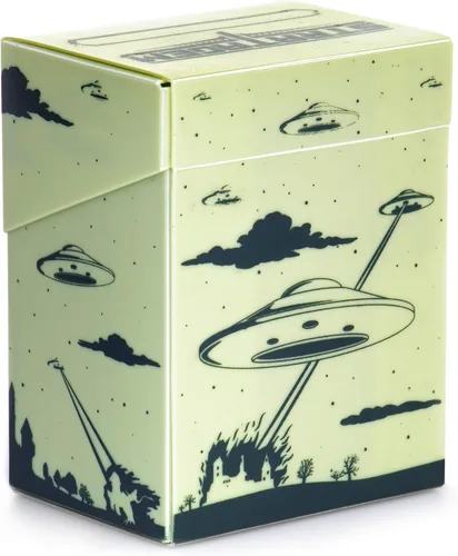 Miniatura 2 de Stratagem The Big Box - Caja de cartas con divisor Caja TCG para tarjetas de béisbol, MTG, juegos de cartas coleccionables 1 paquete - OVNI