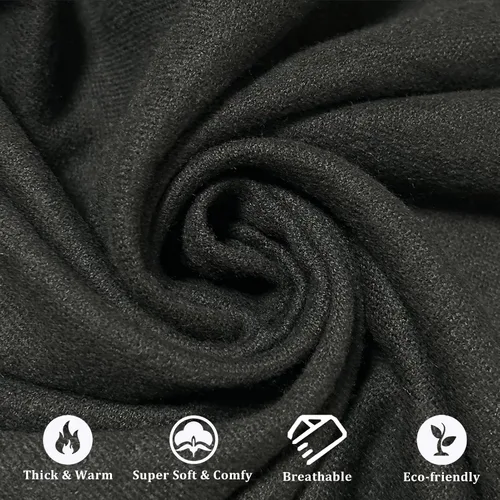 Miniatura 168 de Poncho chal para mujer, suéteres suaves y cálidos para mujer, parte delantera abierta, poncho de viaje para otoño, invierno y primavera