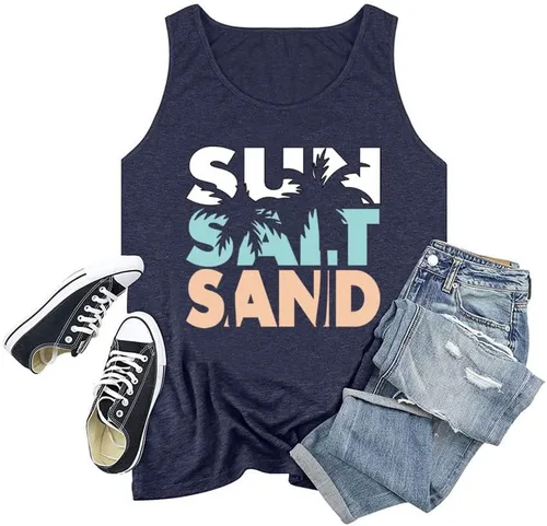 Miniatura 3 de Camiseta sin mangas con estampado de piña hawaiana para mujer, talla grande, con estampado gráfico hawaiano, camiseta sin mangas para vacaciones