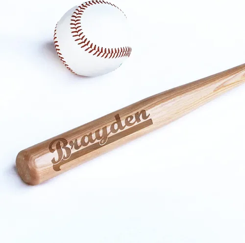 Miniatura 17 de Mini bate personalizado de 18 pulgadas, mini bate de béisbol personalizado, regalo de entrenador personalizado, regalo de equipo, pelota